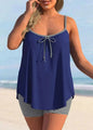 Women's Fashion Solid Color Loose Beach Casual Swimming Suit - www.Shopthatapp.com