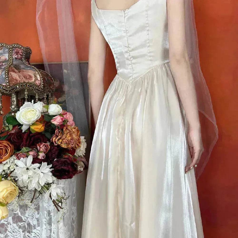 Women's Fashion Vintage Sling Dress - www.Shopthatapp.com