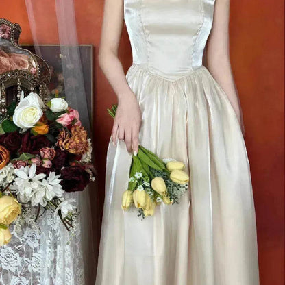 Women's Fashion Vintage Sling Dress - www.Shopthatapp.com