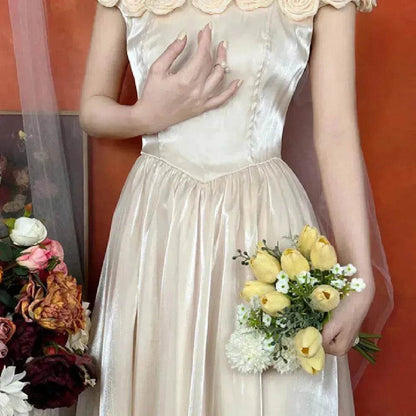 Women's Fashion Vintage Sling Dress - www.Shopthatapp.com