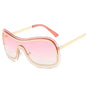 Women's Fashionable Metal Street Shot Sunglasses - www.Shopthatapp.com
