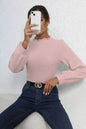 Women's French-style Long-sleeved Knitted Jumpsuit Top - www.Shopthatapp.com