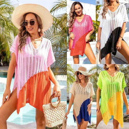 Women's Hollow Bikini Beach Cover-up - www.Shopthatapp.com