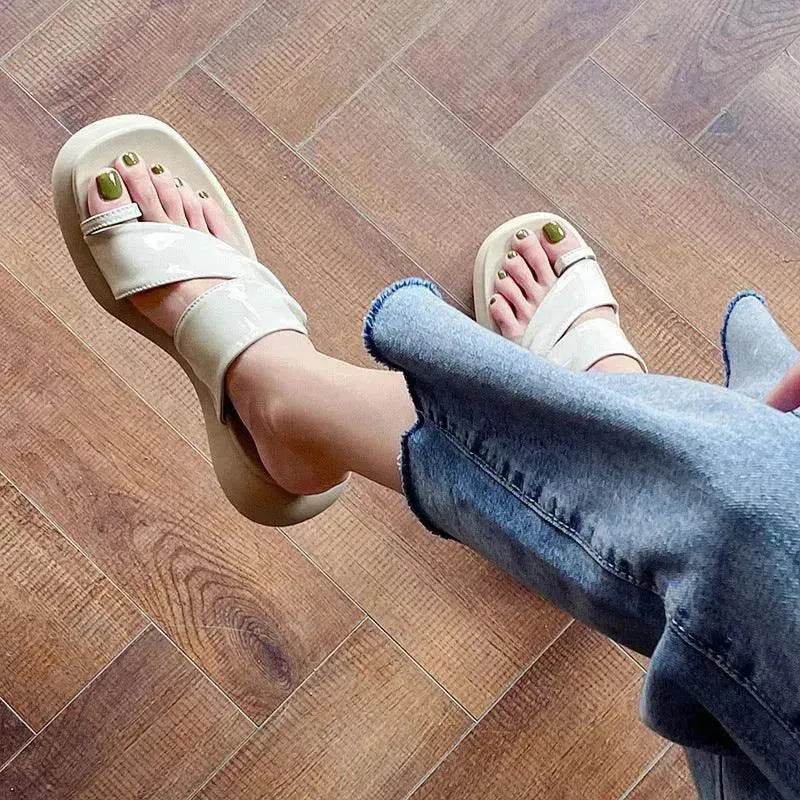 Women's Outer Wear Slip-on Beach Sandals - www.Shopthatapp.com