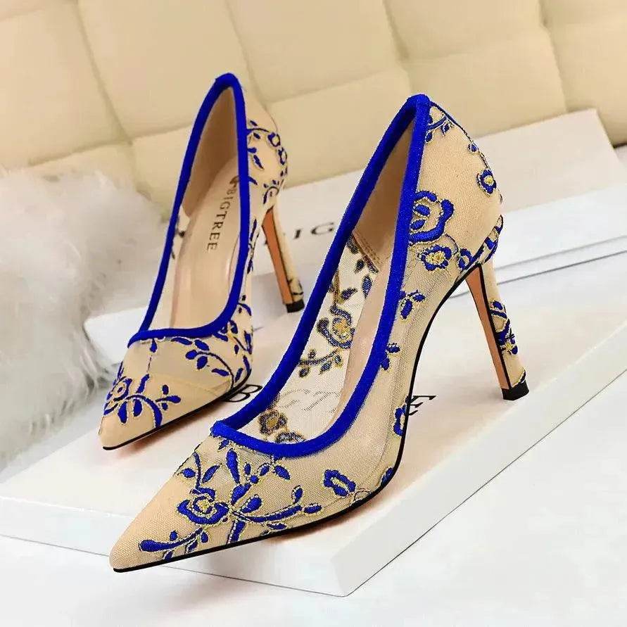 Women's shoes European style fashion high heels - www.Shopthatapp.com