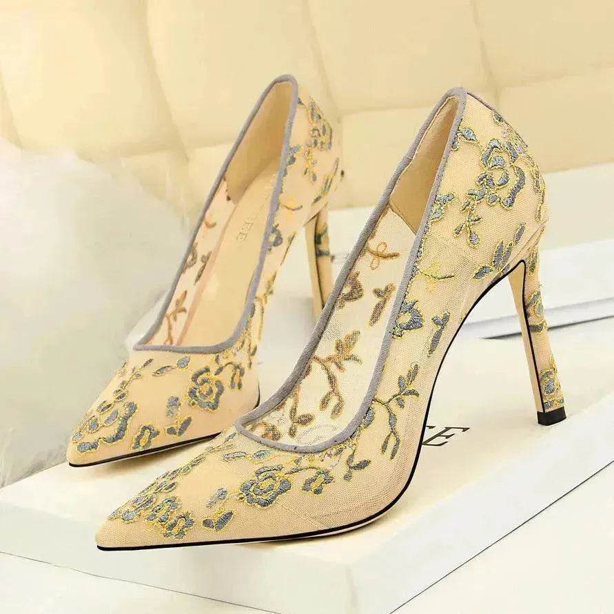 Women's shoes European style fashion high heels - www.Shopthatapp.com