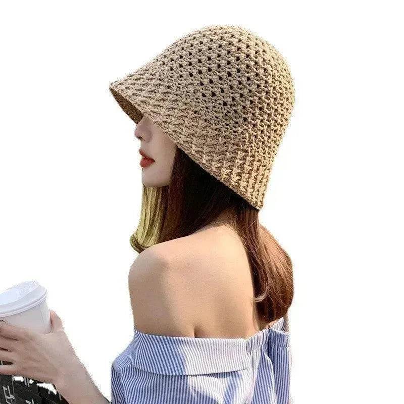 Women's Spring And Summer Hollow Sun Protection Hat - www.Shopthatapp.com