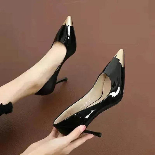 Women's Stiletto High Heels Korean Style Fashion Commuter Shoes - www.Shopthatapp.com