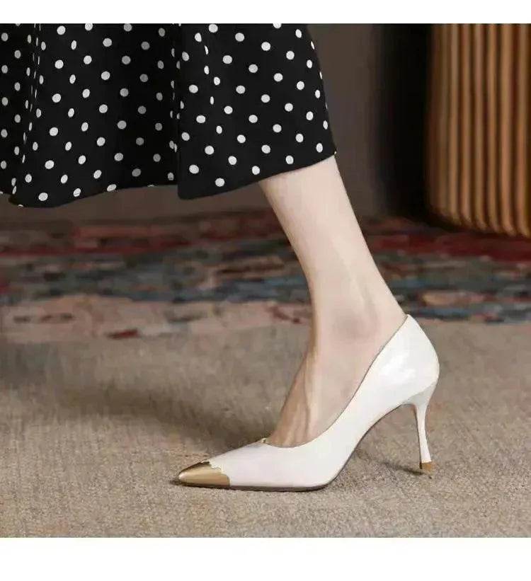 Women's Stiletto High Heels Korean Style Fashion Commuter Shoes - www.Shopthatapp.com