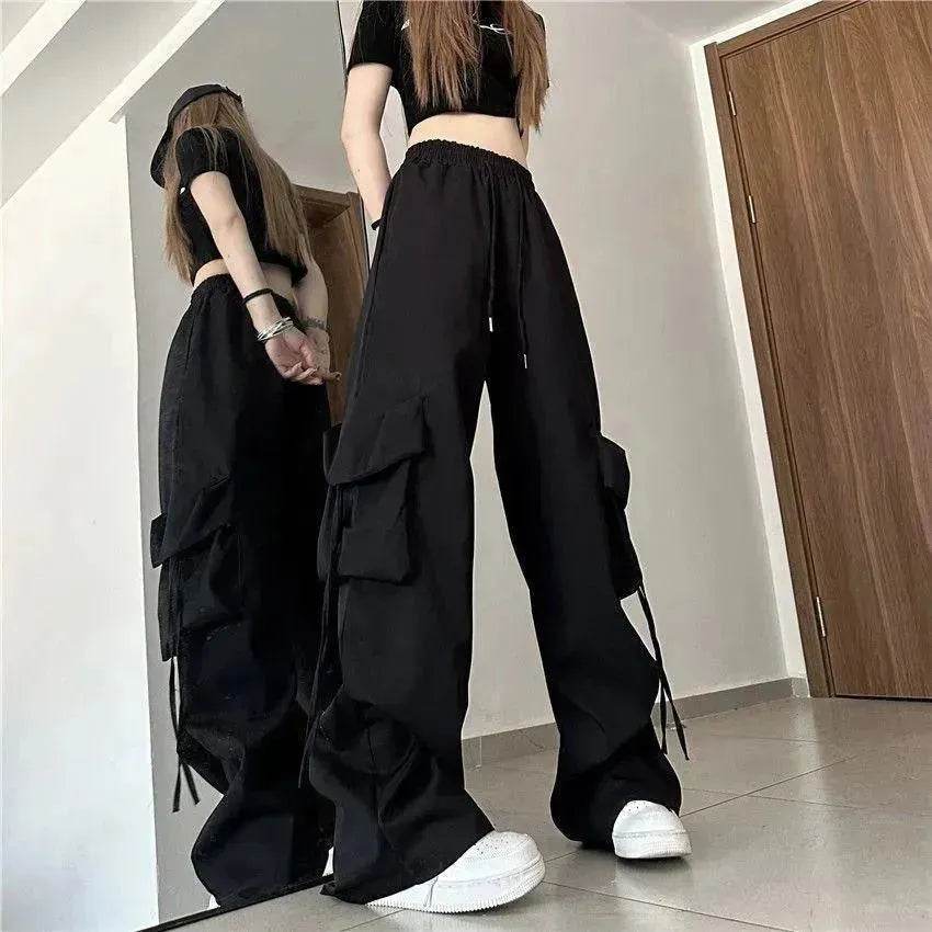 Women's Summer High Waist Retro Quick-drying Casual Pants - www.Shopthatapp.com