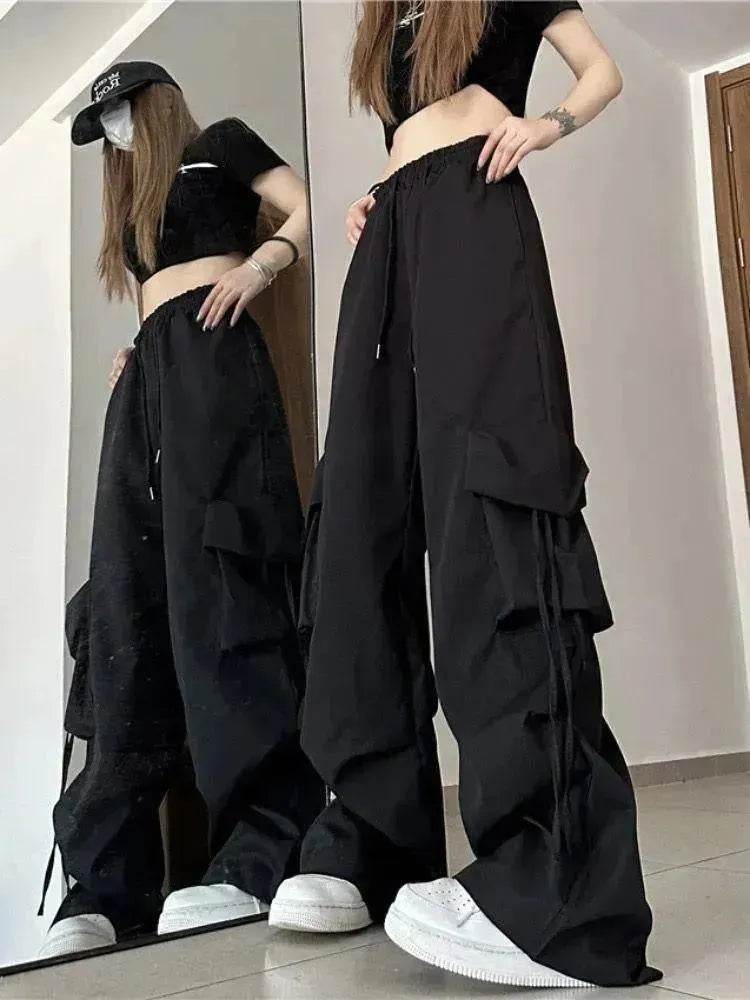 Women's Summer High Waist Retro Quick-drying Casual Pants - www.Shopthatapp.com