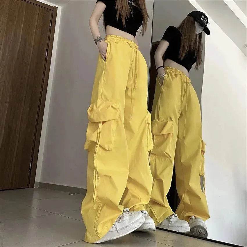 Women's Summer High Waist Retro Quick-drying Casual Pants - www.Shopthatapp.com