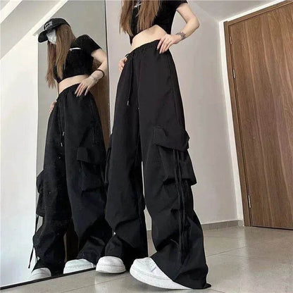 Women's Summer High Waist Retro Quick-drying Casual Pants - www.Shopthatapp.com