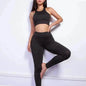 Women sport Suit Gym Yoga Sets 2 Pieces Women Sportwear Yoga Set Fitness Sportwear Workout Set Fitness Yoga Wear - www.Shopthatapp.com