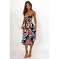 Women Sweet Split Sleeveless Floral Midi Dress - www.Shopthatapp.com