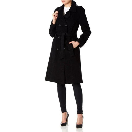 Manteau militaire en laine et cachemire (9048) 