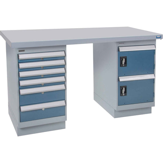 Workbench, 72" W x 36" D x 34" H, 2500 lbs. Capacity - www.Shopthatapp.com