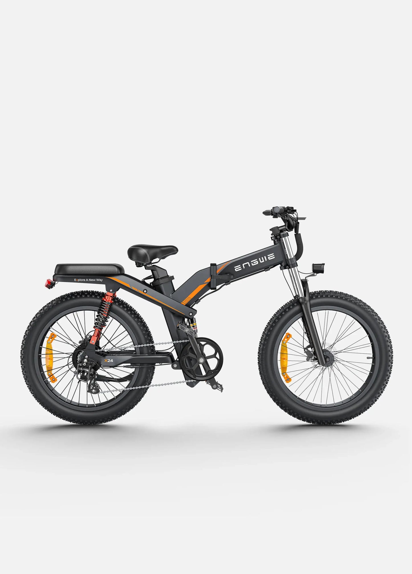 ENGWE X24 25 km/h 29.2Ah Dual Batteries Triple Suspension Foldable E-bike - www.Shopthatapp.com