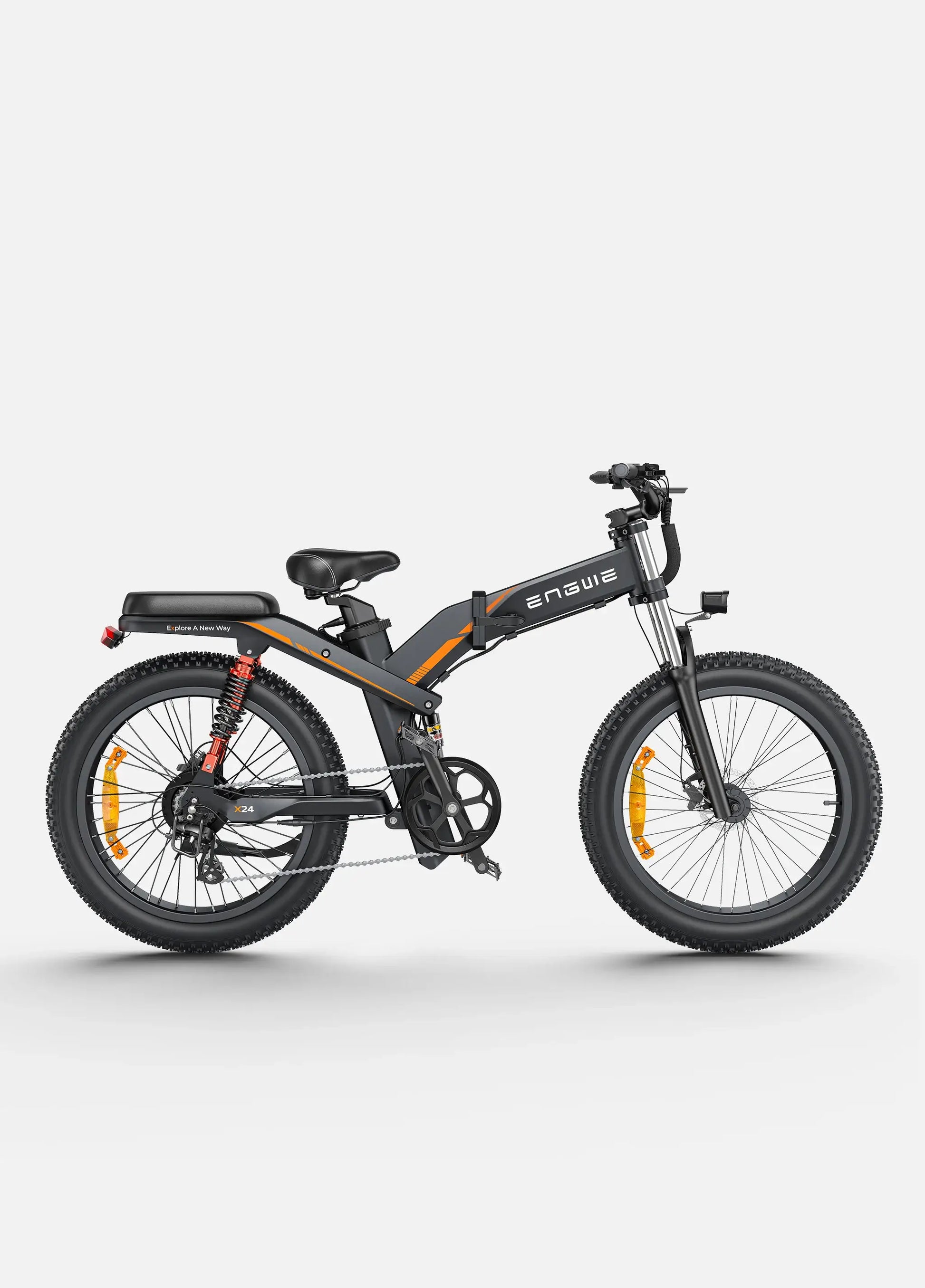 ENGWE X24 25 km/h 29.2Ah Dual Batteries Triple Suspension Foldable E-bike - www.Shopthatapp.com