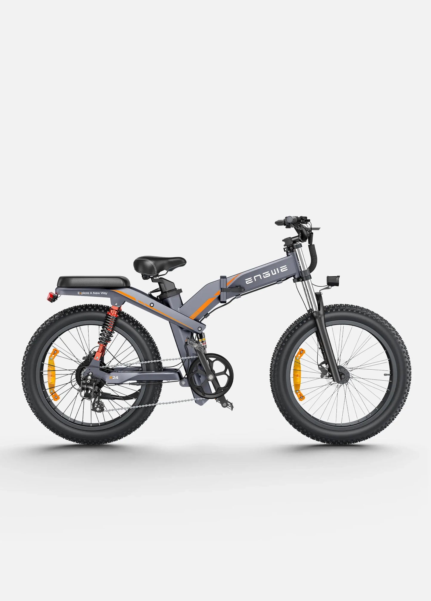 ENGWE X24 25 km/h 29.2Ah Dual Batteries Triple Suspension Foldable E-bike - www.Shopthatapp.com