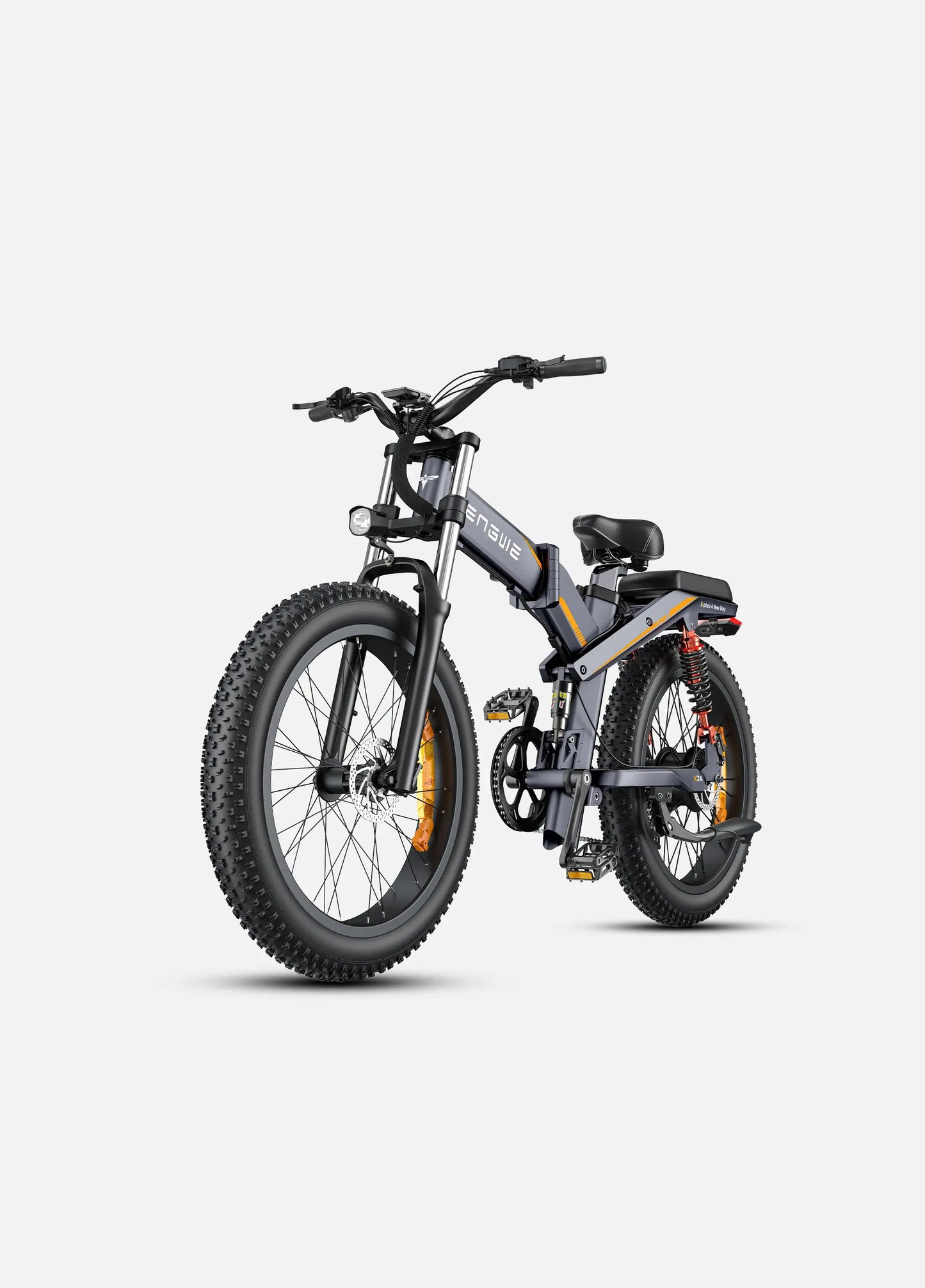 ENGWE X24 25 km/h 29.2Ah Dual Batteries Triple Suspension Foldable E-bike - www.Shopthatapp.com