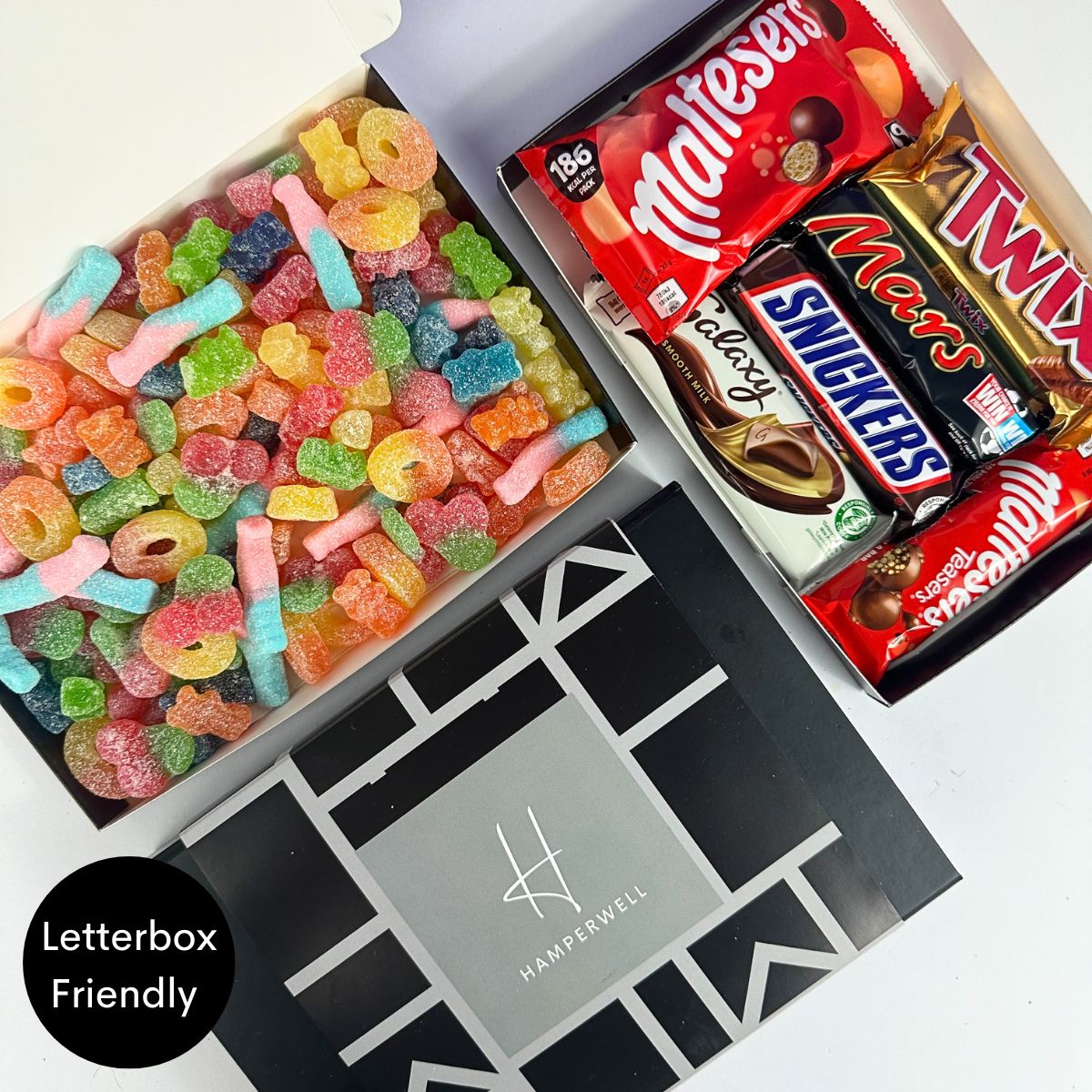 Fizzy Sweets Letterbox Gift Hamper-Food and beverage-www.Shopthatapp.com-HamperWell