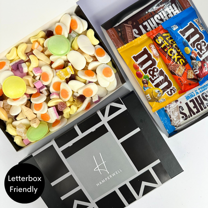 Retro Sweets Letterbox Gift Hamper-Food and beverage-www.Shopthatapp.com-HamperWell