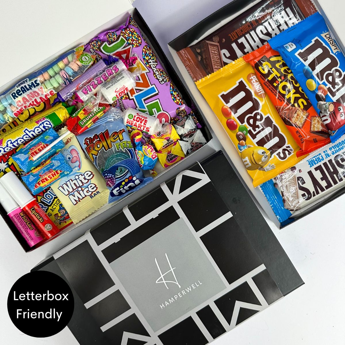 Retro Candy Letterbox Gift Hamper-Food and beverage-www.Shopthatapp.com-HamperWell