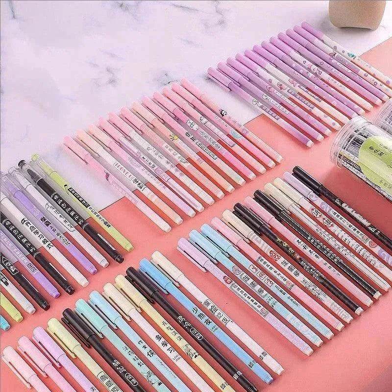 Xueba Pen School Flower School Grass Gel Pen Cute Student - www.Shopthatapp.com