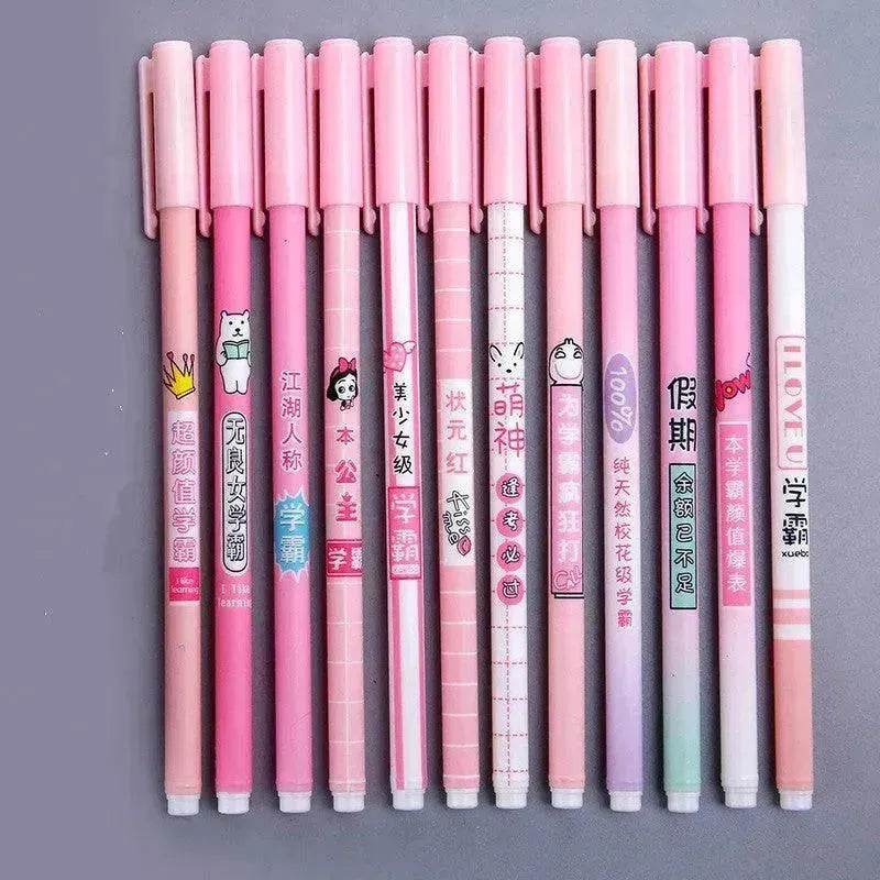 Xueba Pen School Flower School Grass Gel Pen Cute Student - www.Shopthatapp.com
