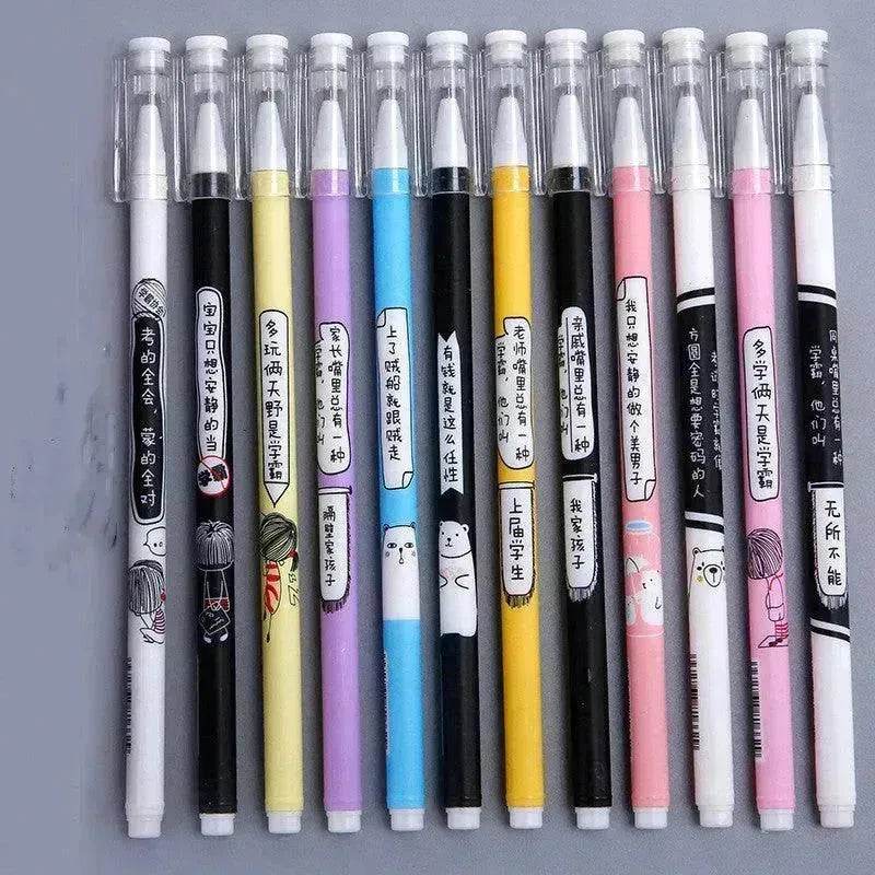 Xueba Pen School Flower School Grass Gel Pen Cute Student - www.Shopthatapp.com