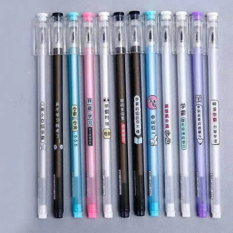 Xueba Pen School Flower School Grass Gel Pen Cute Student - www.Shopthatapp.com