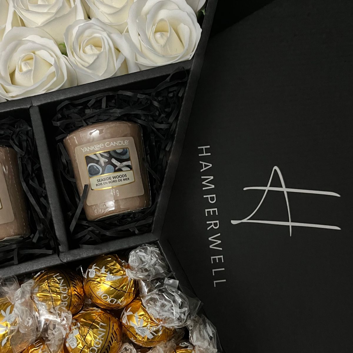 Yankee Candle Ultimate Gift Hamper With Ivory Roses - www.Shopthatapp.com