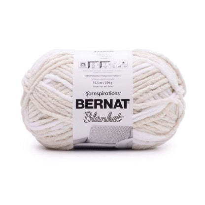 Bernat Blanket Yarn Canada in soft cream color for cozy crochet projects and blankets