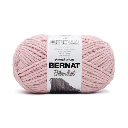 Bernat Blanket Yarn Canada in soft pink, perfect for cozy crochet projects and blankets