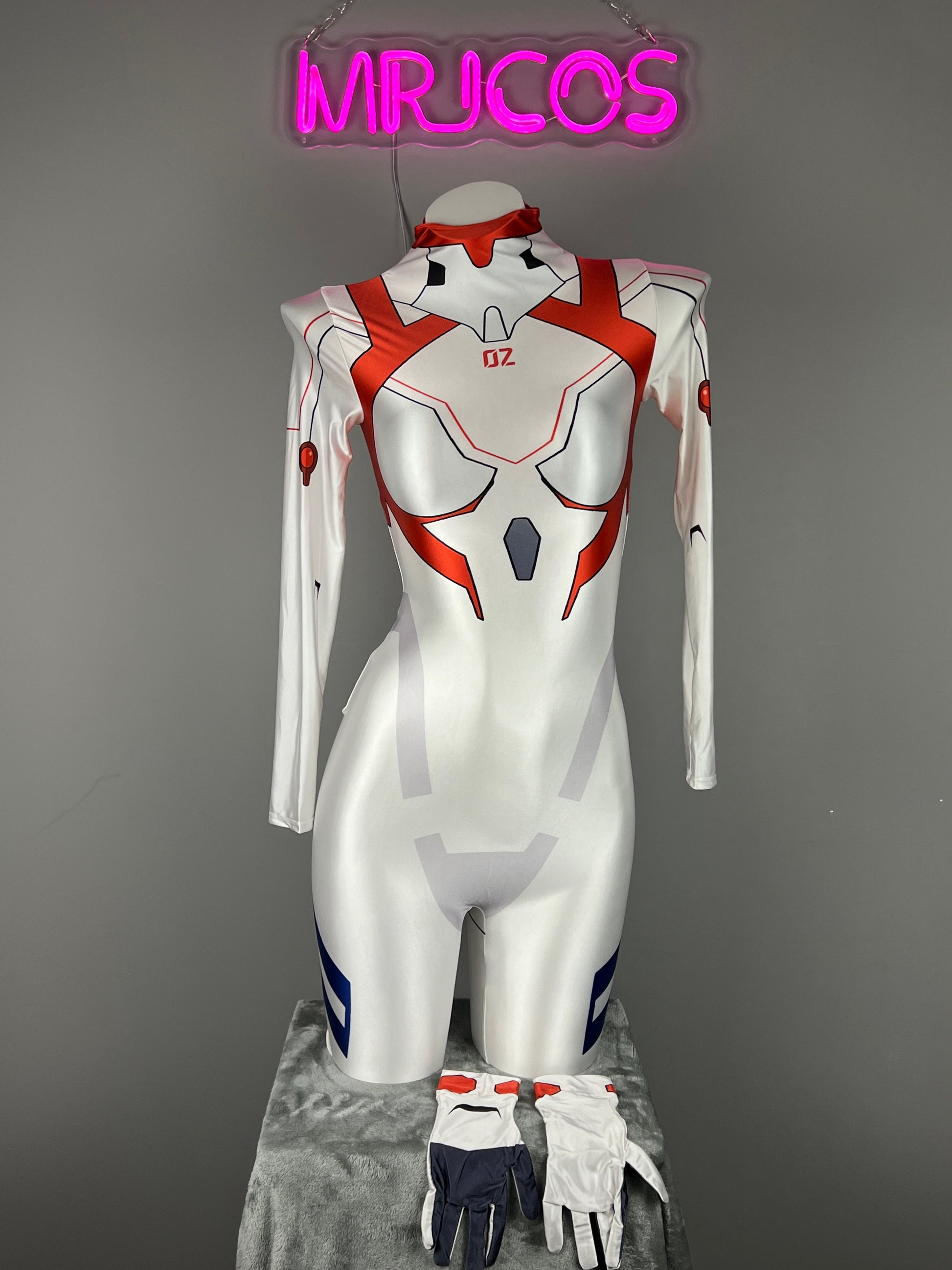 Anime Sci-Fi Spandex Nylon Full Bodysuit Halloween Cosplay Costume Zentai - www.Shopthatapp.com