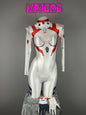 Anime Sci-Fi Spandex Nylon Full Bodysuit Halloween Cosplay Costume Zentai - www.Shopthatapp.com