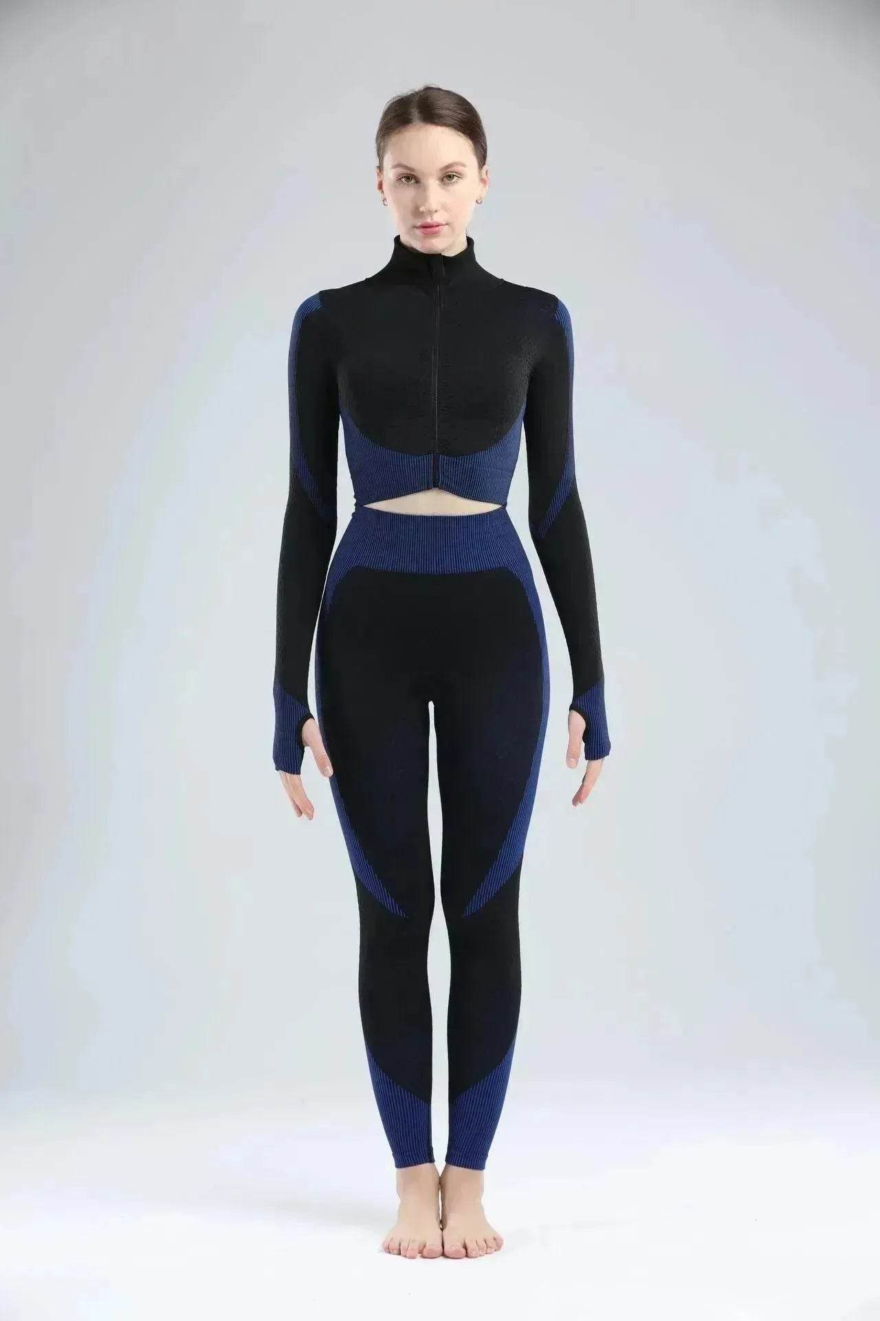 Yoga sets female sport gym suit - www.Shopthatapp.com