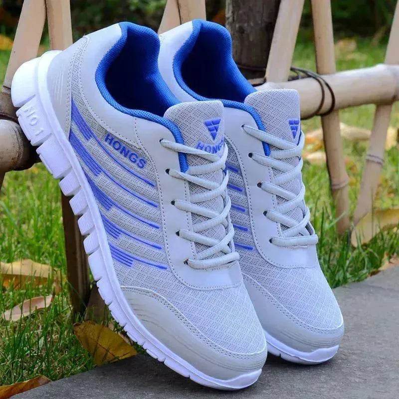 Youth running shoes, men's shoes, summer mesh shoes - www.Shopthatapp.com