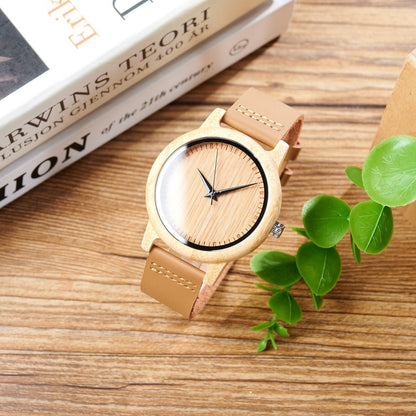 Montre-bracelet en bambou ZenWood