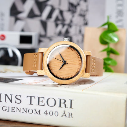 Montre-bracelet en bambou ZenWood